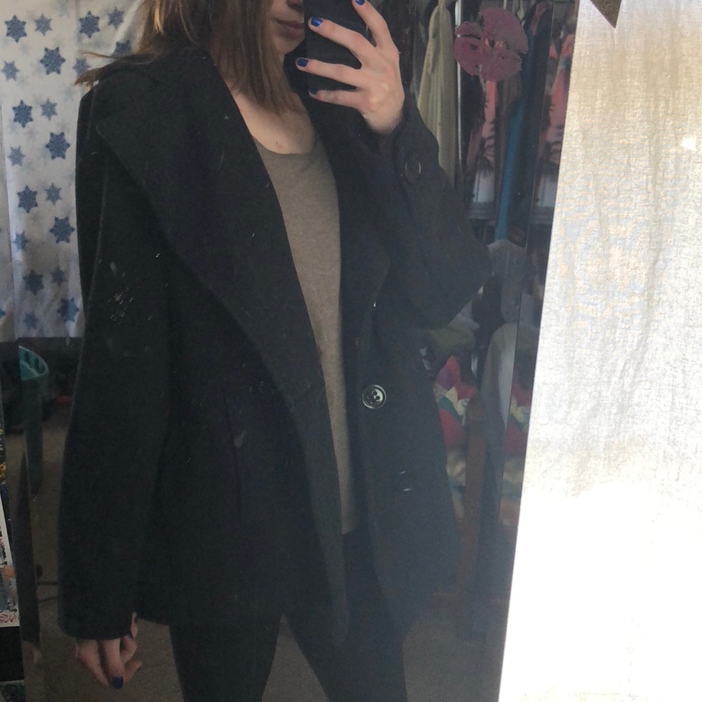 Hooded coat